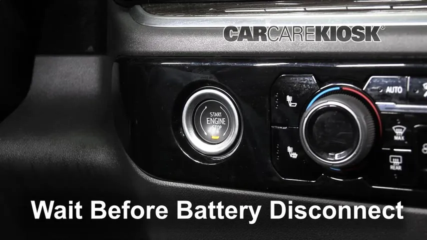 2022 Chevrolet Silverado 1500 LT 2.7L 4 Cyl. Turbo Crew Cab Pickup Battery Replace